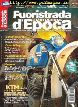 Fuoristrada & Motocross d’Epoca – Gennaio-Febbraio 2015