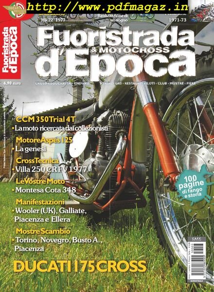 Fuoristrada & Motocross d’Epoca – Maggio-Giugno 2015 Cover