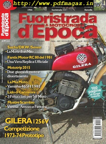 Fuoristrada & Motocross d’Epoca – Marzo-Aprile 2015 Cover