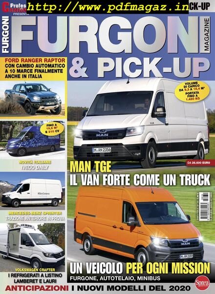Furgoni Magazine – Agosto-Settembre 2019 Cover
