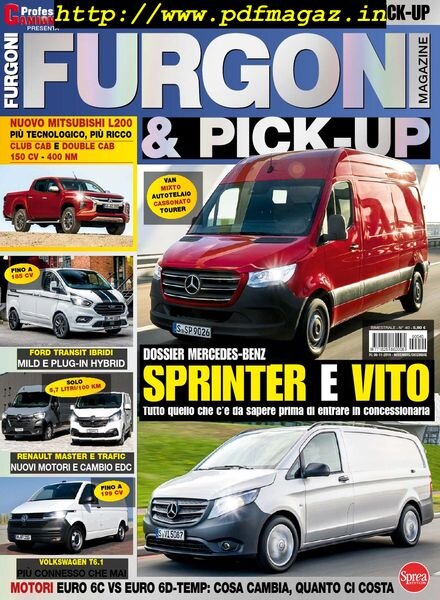 Furgoni Magazine – Novembre-Dicembre 2019 Cover