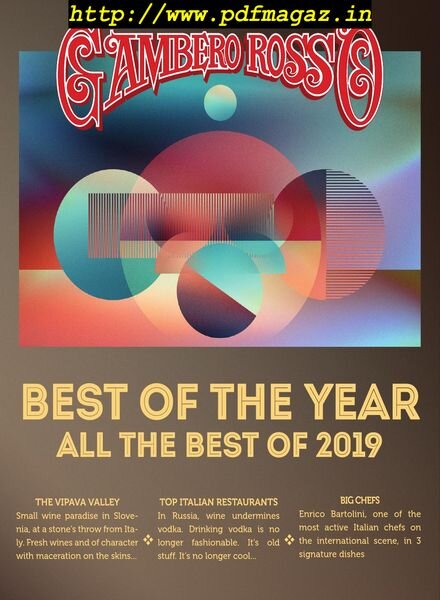 Gambero Rosso – December 2019 Cover