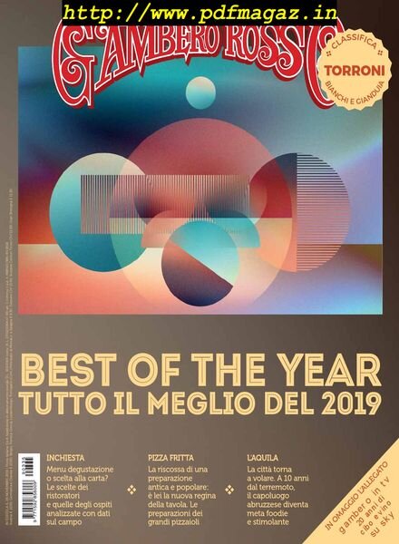 Gambero Rosso Italia – Dicembre 2019 Cover