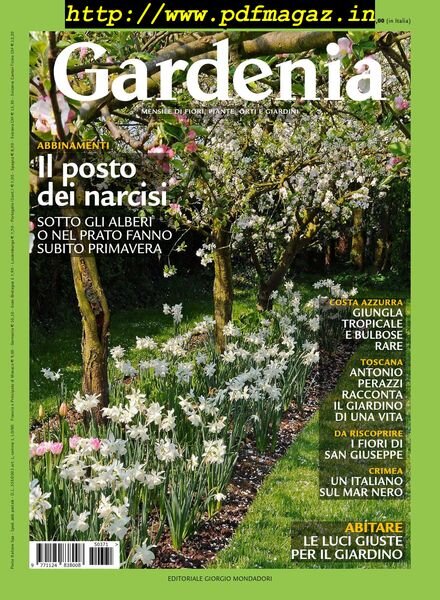 Gardenia – Marzo 2015 Cover