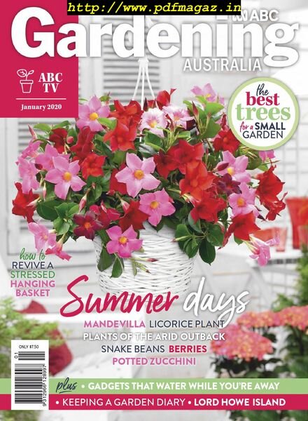 Gardening Australia – January 2020 Cover