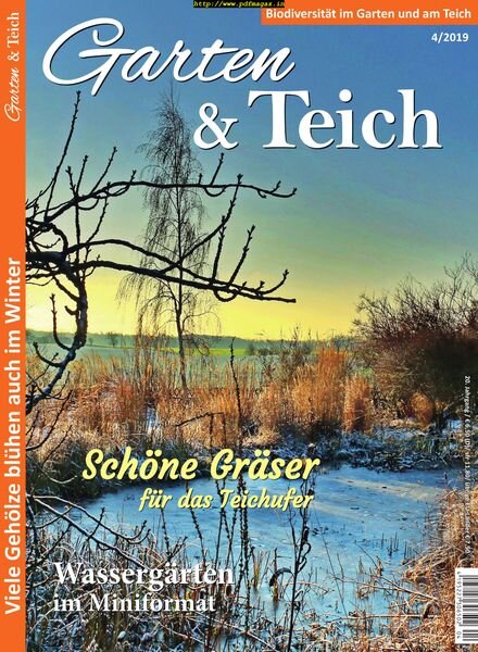 Garten & Teich – December 2019 Cover