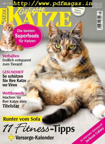 Geliebte Katze – Dezember 2019 Cover