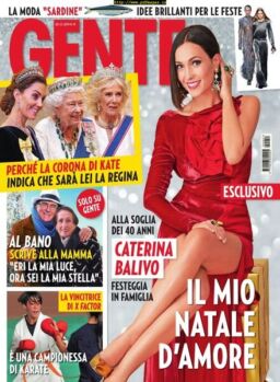 Gente Italia – 28 dicembre 2019