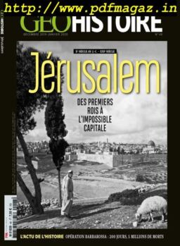 Geo Histoire – Decembre 2019 – Janvier 2020