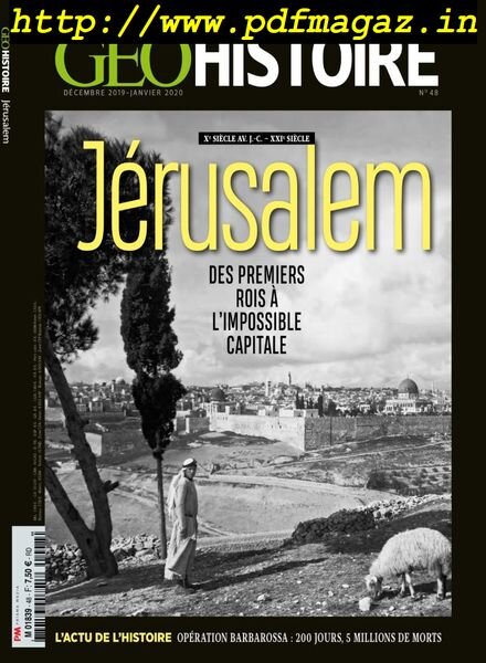 Geo Histoire – Decembre 2019 – Janvier 2020 Cover