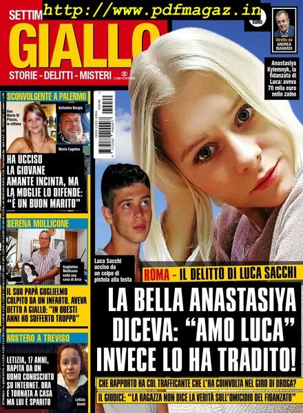 Giallo – 11 Dicembre 2019 Cover