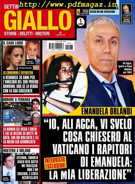 Giallo – 4 Dicembre 2019 Cover