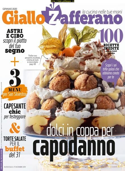Giallo Zafferano – gennaio 2020 Cover