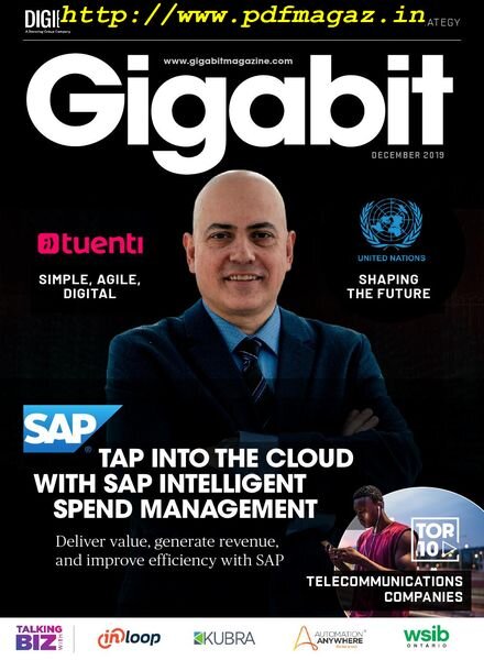 Gigabit Magazine – December 2019 Cover