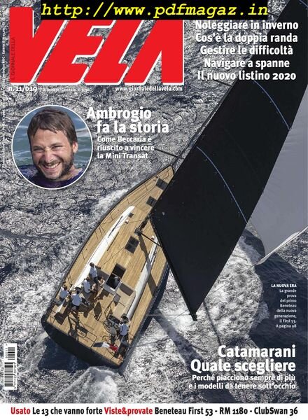 Giornale della Vela – Dicembre 2019 – Gennaio 2020 Cover