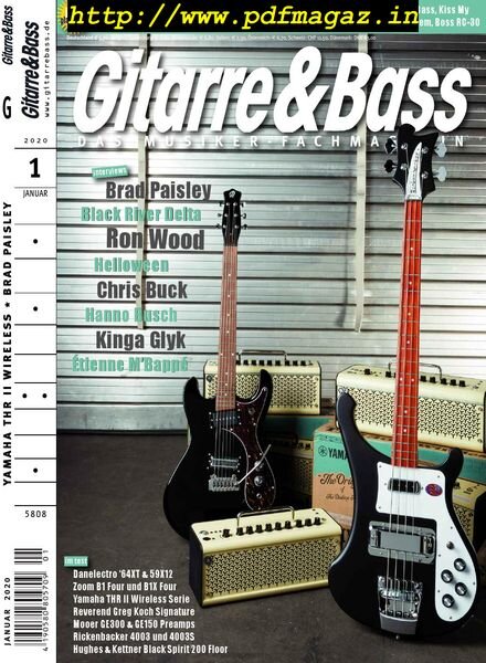 Gitarre & Bass – Dezember 2019 Cover