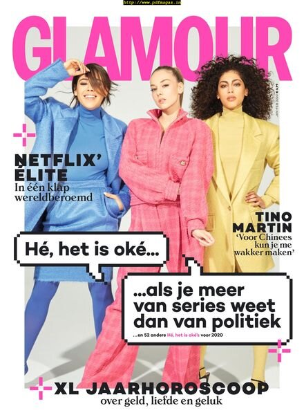 Glamour Netherlands – januari 2020 Cover