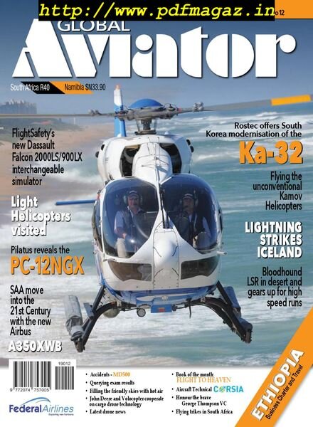 Global Aviator South Africa – December 2019 Cover