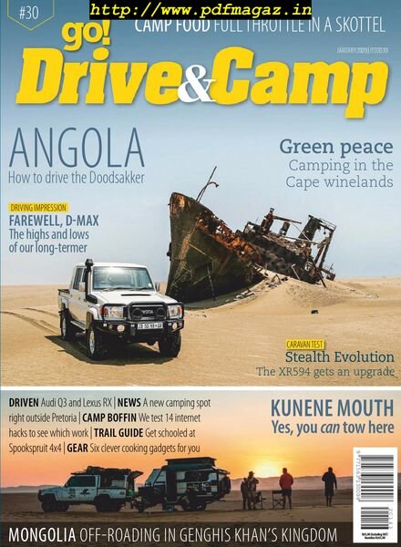 Go! Drive & Camp – January 2020 Cover