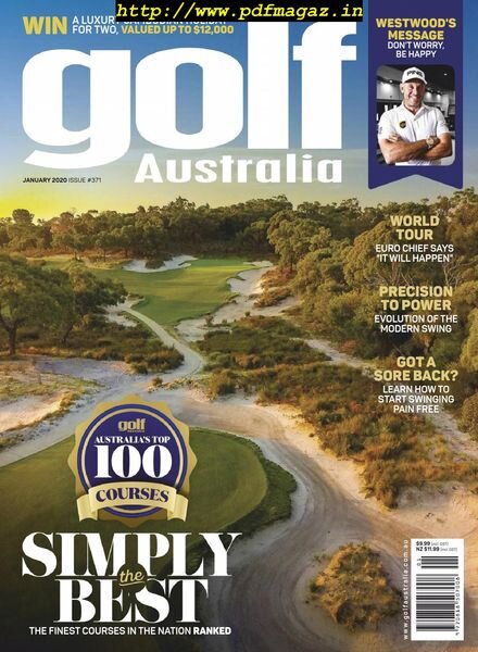 Golf Australia – January 2020 Cover