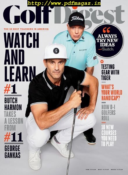 Golf Digest USA – December 2019 Cover