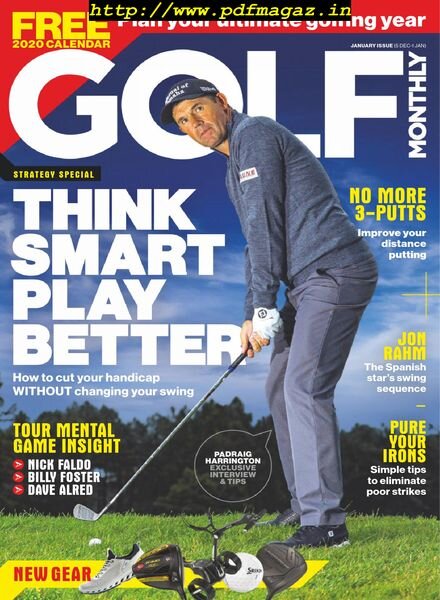 Golf Monthly UK – January 2020 Cover