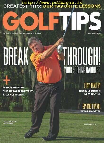 Golf Tips USA – January-February 2020 Cover