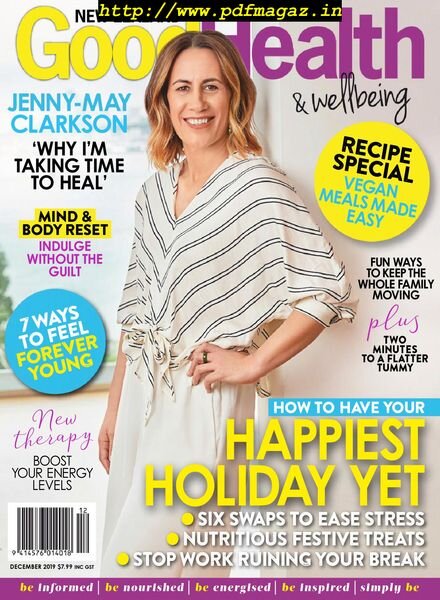 Good Health Choices New Zealand – December 2019 Cover