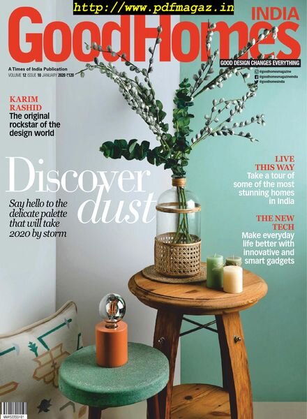 GoodHomes India – January 2020 Cover