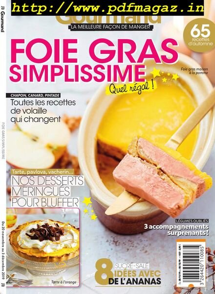 Gourmand – 20 novembre 2019 Cover