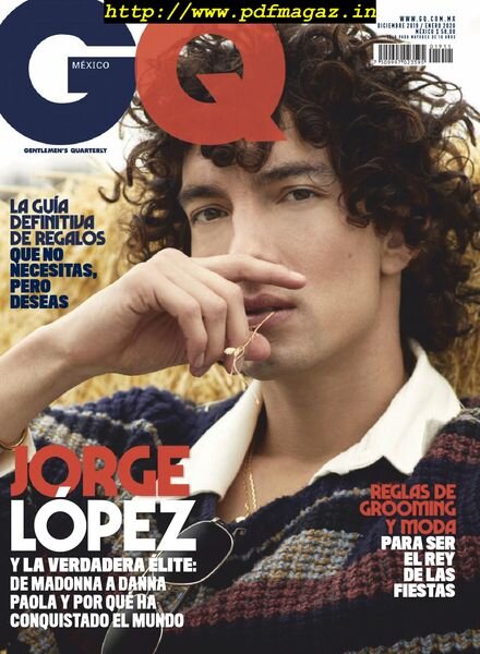 GQ Mexico – diciembre 2019 Cover