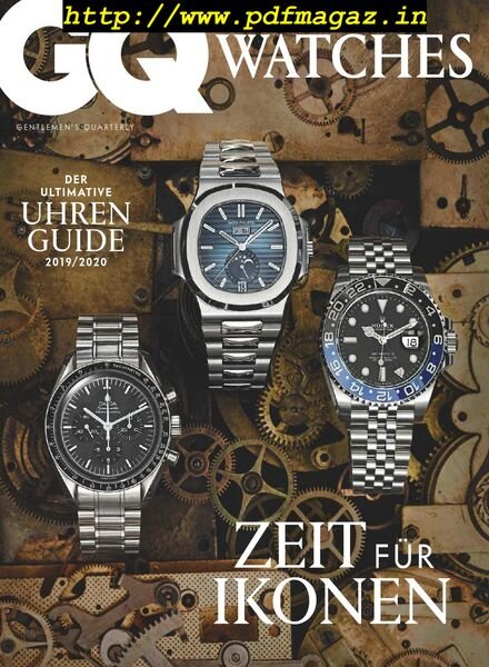 GQ Watches – Uhren Guide 2019-2020 Cover