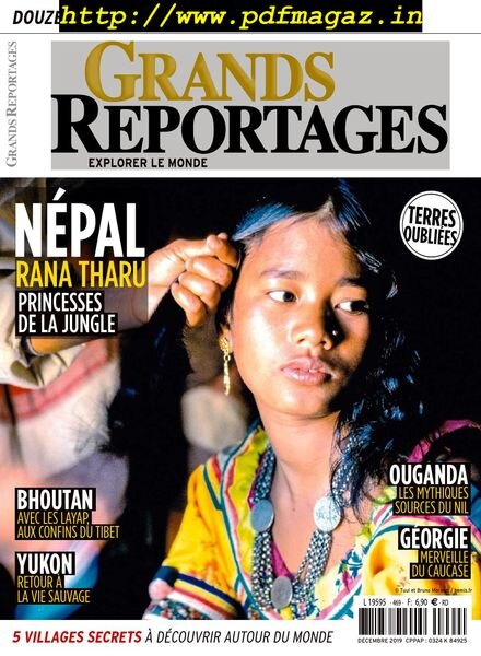 Grands Reportages – decembre 2019 Cover