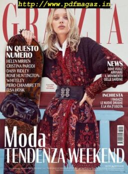 Grazia Italia – 28 Novembre 2019