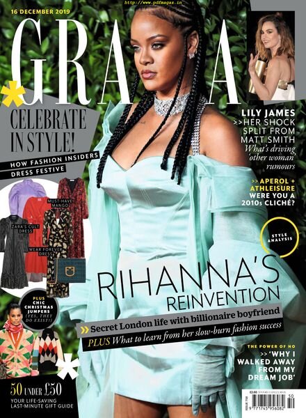 Grazia UK – 10 December 2019 Cover