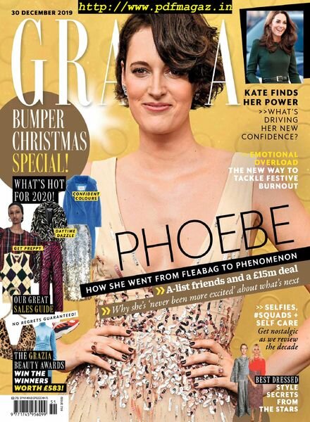 Grazia UK – 30 December 2019 Cover