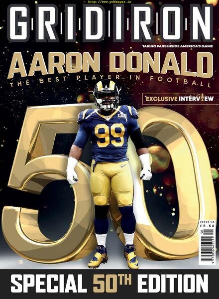 Gridiron – November 2019 Cover
