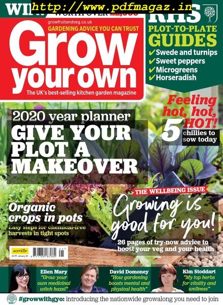 Grow Your Own – January 2020 Cover