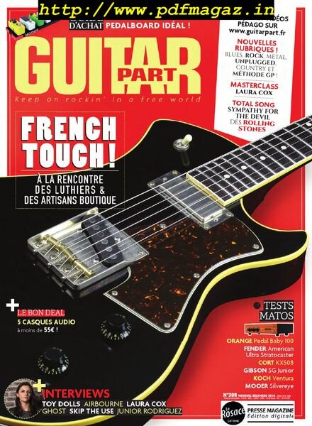 Guitar Part – janvier 2020 Cover