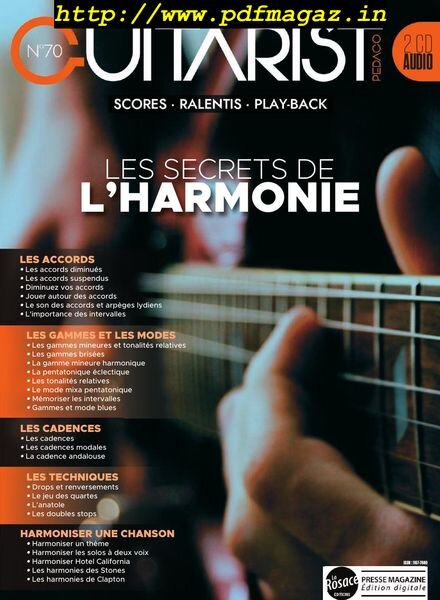 Guitarist & Bass – decembre 2019 Cover