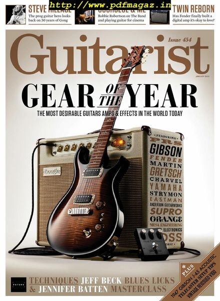 Guitarist – January 2020 Cover