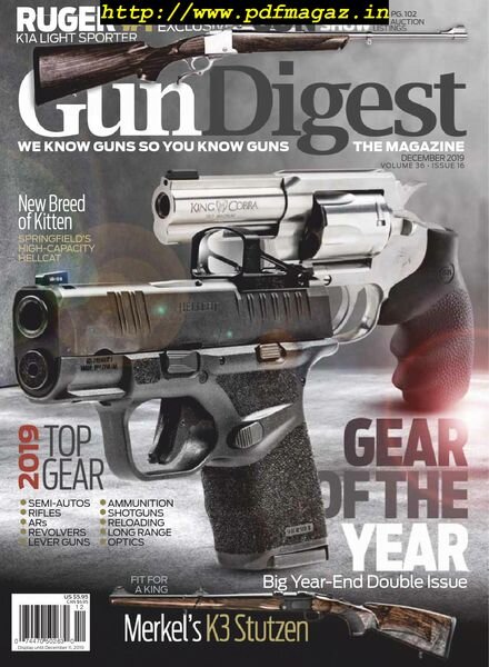 Gun Digest – December 2019 Cover