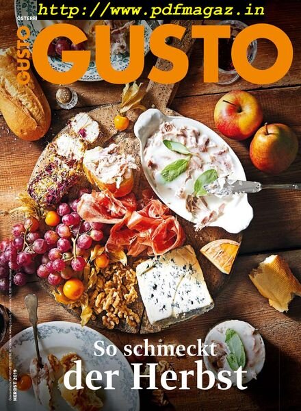 Gusto Spezial – Herbst 2019 Cover