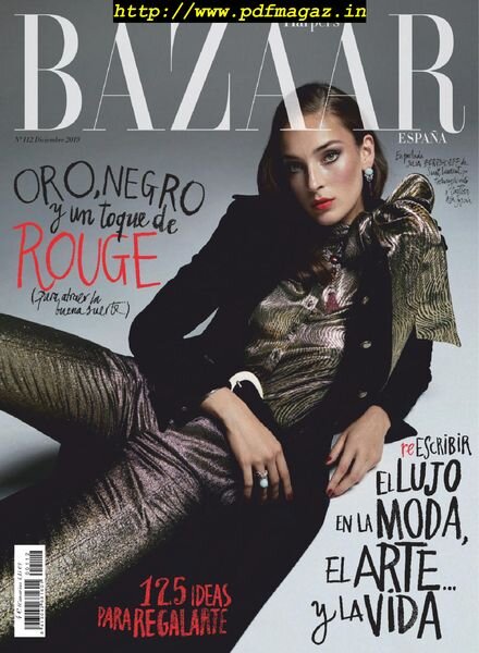 Harper’s Bazaar Espana – diciembre 2019 Cover