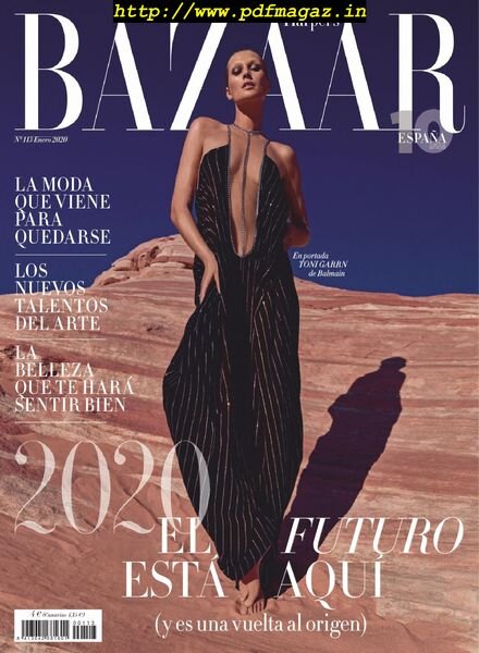 Harper’s Bazaar Espana – enero 2020 Cover