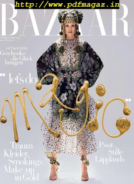 Harper’s Bazaar Germany – Dezember 2019 – Januar 2020 Cover