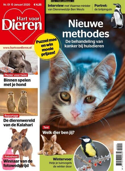 Hart voor Dieren – januari 2020 Cover