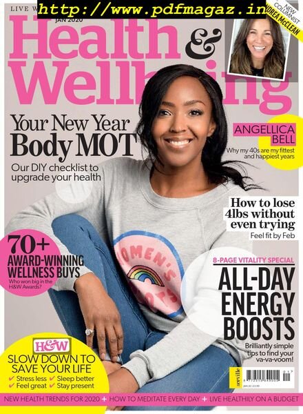 Health & Wellbeing – January 2020 Cover