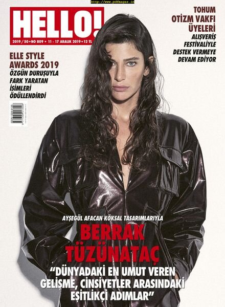 HELLO! Turkiye – 11 Aralik 2019 Cover