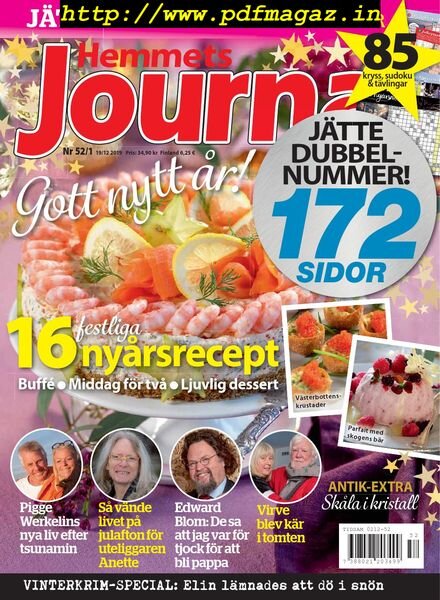 Hemmets Journal – 19 december 2019 Cover